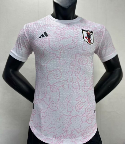 Player Version 2023/24 Japan Pink Thailand Soccer Jersey AAA-16