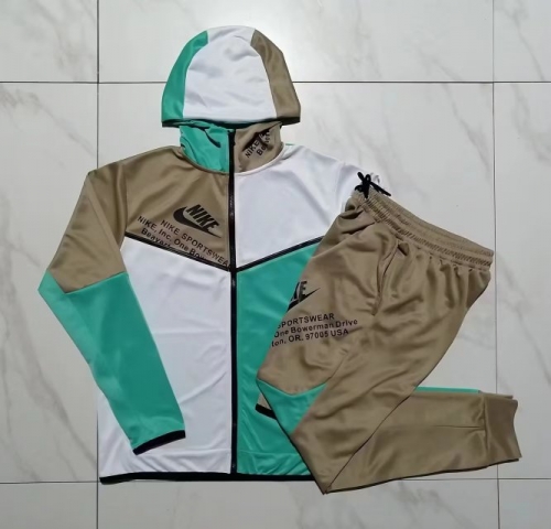 2022/23 Nike Green & Brown Jacket Uniform With Hat-815