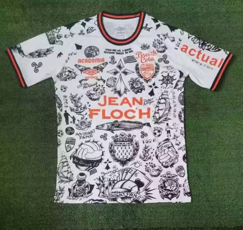 2023/24 FC Lorient White Soccer Thailand jersey AAA-709/416