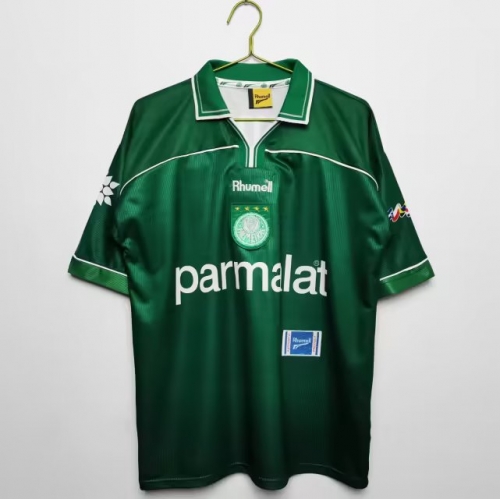 1999 Retro Version SE Palmeiras green Thailand Soccer Jersey AAA-710/503/FY