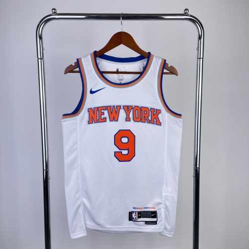 2023 Season City Version NBA New York Knicks White #9 Jersey-311