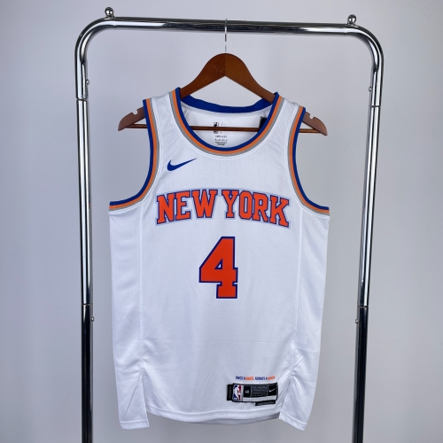 2023 Season City Version NBA New York Knicks White #4 Jersey-311