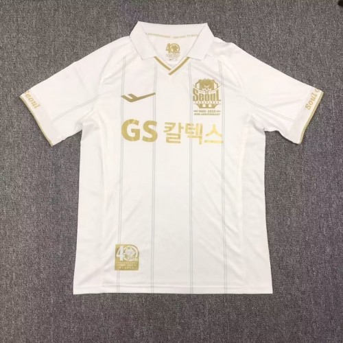 2023/24 FC Seoul Away White Thailand Soccer Jersey AAA-417