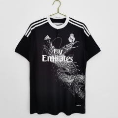 14 -15Retro Version Real Madrid Away Black Thailand Soccer Jersey AAA-410/811/710