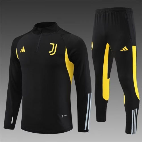 2022/23 Juventus FC Black Thailand Soccer Tracksuit Uniform-801/411