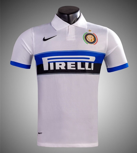 09-10 Retro Version Inter Milan Away White Thailand Soccer Jersey AAA-2041/1041
