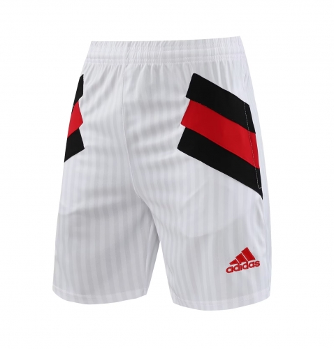 2023/24 CR Flamengo White Thailand Soccer Training Shorts-418