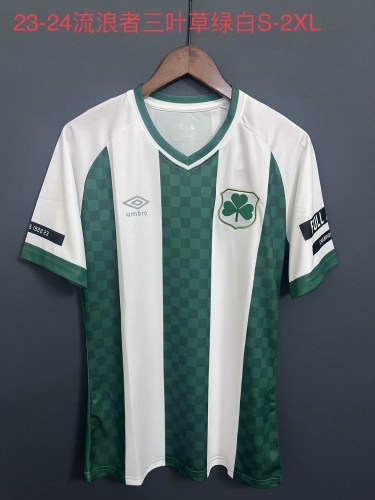 2023/24 Rangers White & Green Thailand Soccer Jersey AAA-709