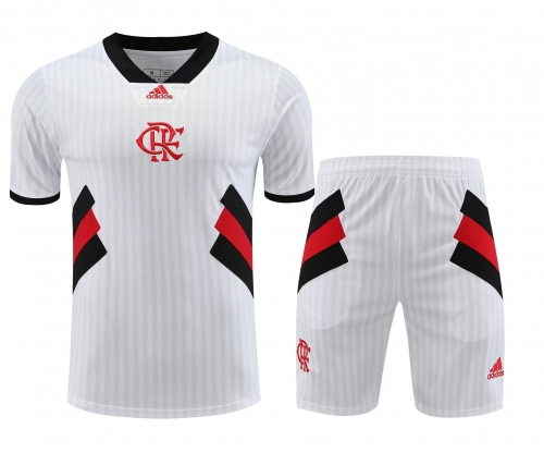 2023/24 CR Flamengo White Thailand Soccer Training Uniform-418