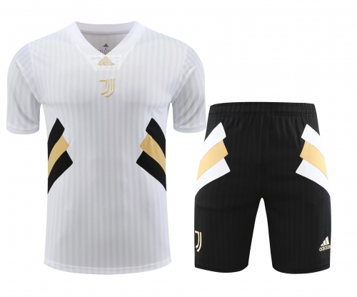 2023/24 Juventus White Thailand Soccer Training Jersey Uniform-418
