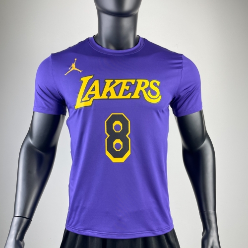 2022/23 NBA Los Angeles Lakers #8 Purple Quick Dry Shirts-311