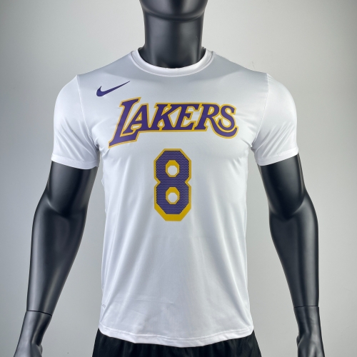 2022/23 NBA Los Angeles Lakers #8 White Quick Dry Shirts-311