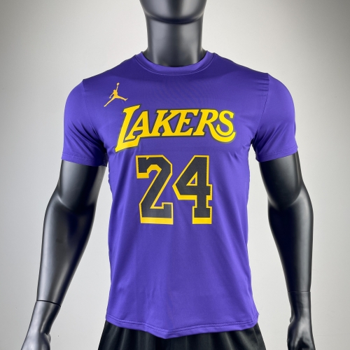 2022/23 NBA Los Angeles Lakers #24 Purple Quick Dry Shirts-311
