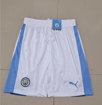 2023/24 Manchester City Home White Thailand Soccer Shorts-509/315