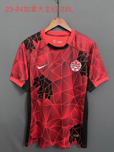 2023/24 Canada Red Thailand Soccer Jersey-YGC/709