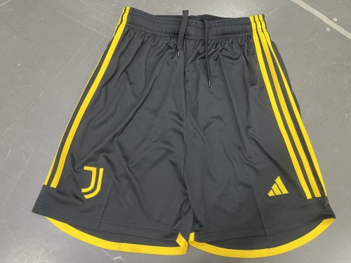 2023/24 Juventus Home Black Thailand Soccer Shorts-315