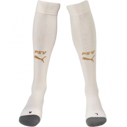 2023/24 PSV Eindhoven Away White Thailand Soccer Socks