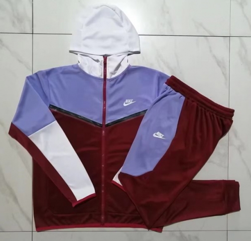 2023/24 Nike Maroon Jacket Uniform With Hat-815