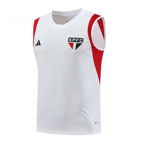 2023/24 São Paulo FC White Training Thailand Soccer Jersey AAA-418