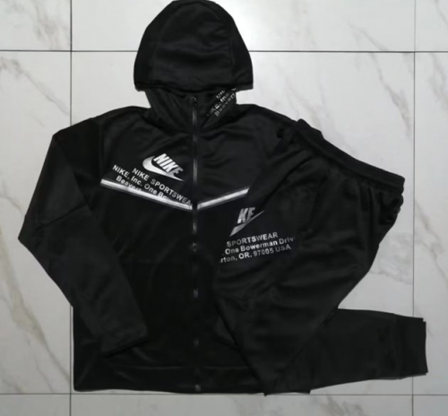 2023/24 Nike Black Jacket Uniform With Hat-815