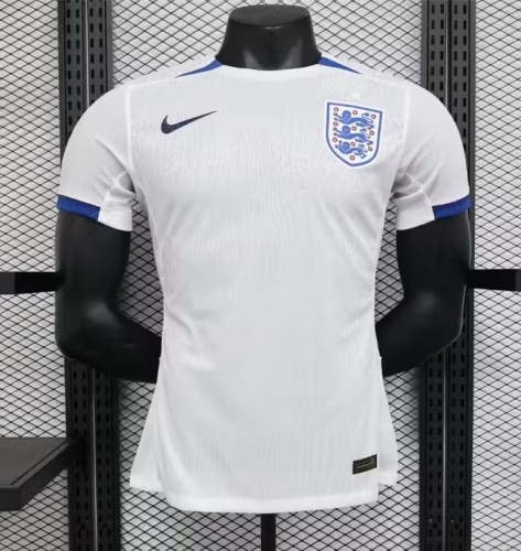 Player Version 2023/24 England Away White Thailand Soccer Jersey AAA-308/16