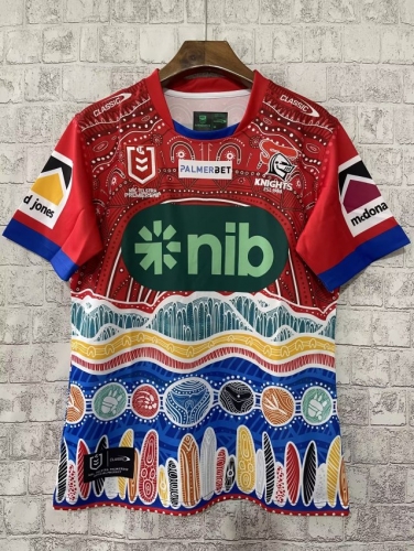 2023 Doncaster Knights Blue Thailand Rugby Shirts-805