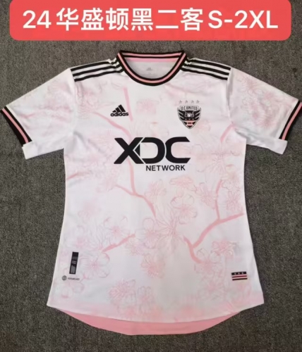 2023/24 D.C. United Pink Thailand Soccer Jersey AAA-709