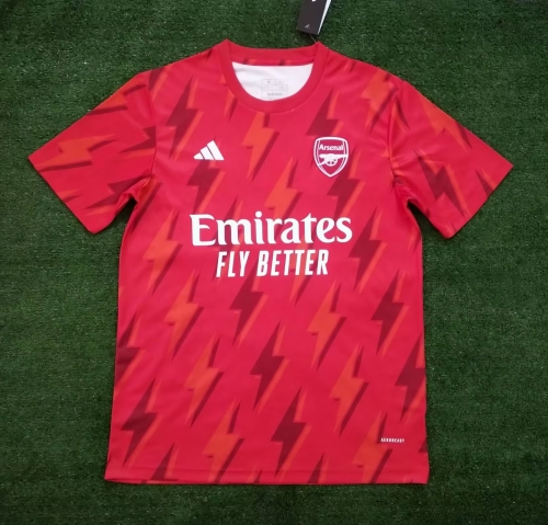 2023/24 Arsenal Red Thailand Soccer Training Jersey-416/407