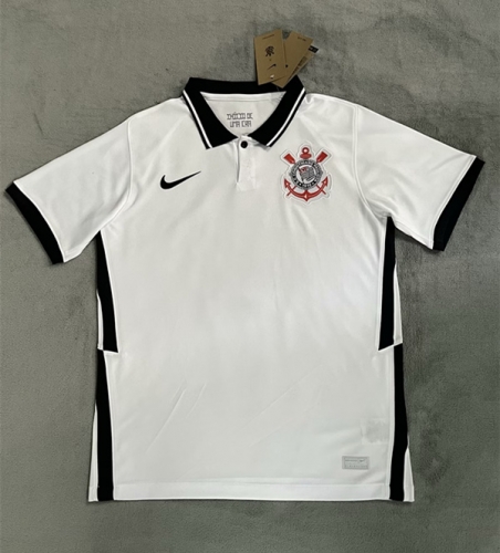 2021 Corinthians Home White Thailand Soccer Jersey AAA-402/510