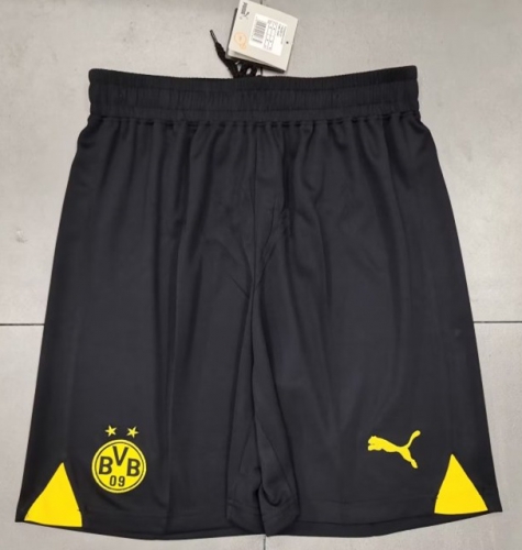 2023/24 Borussia Dortmund Home Black Thailand Soccer Shorts-315