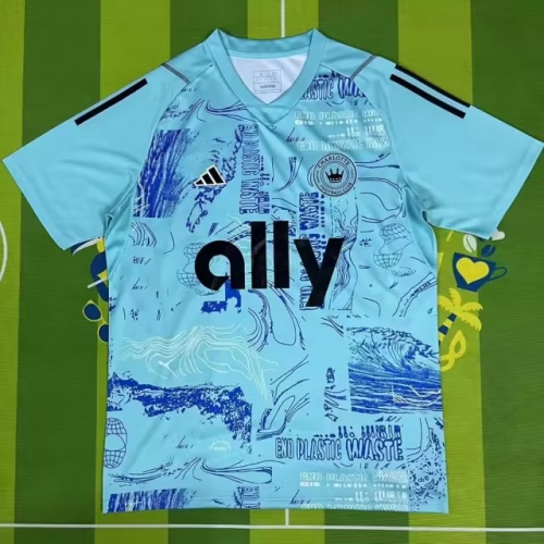 2023/24 Season Charlotte FC Blue Thiailand Soccer Jersey AAA-601