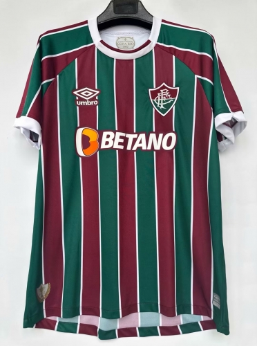 2023/24 Fluminense FC Home Red & Green Thailand Soccer Jersey AAA-320/522