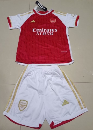 2023/24 Arsenal Home Red Soccer Uniform-SKE/36/507