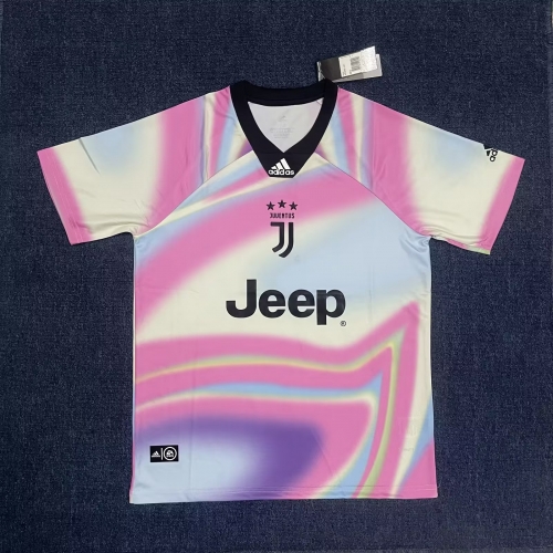 18-19 EA Jonited Version  Juventus FC Pink Thailand Soccer Jersey AAA-1099