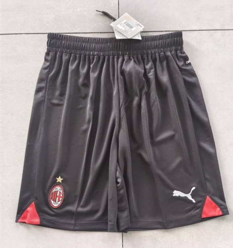 2023/24 AC Milan Home Black Thailand Soccer Shorts-315