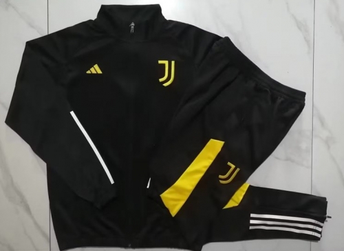 2023/24 Juventus FC Black Thailand Soccer Jacket Uniform-815