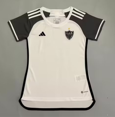 2023/24 Atlético Mineiro Away White Female Soccer Jersey AAA-908