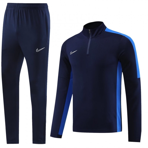 #NB05 2023/24 Nike Royal Blue Soccer Tracksuit Uniform-LH