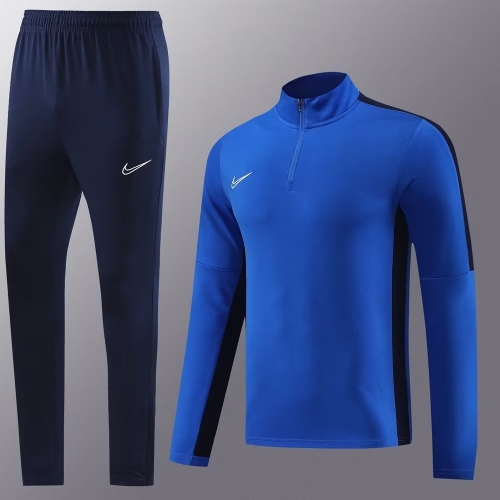 #NB05 2023/24 Nike Cai Blue Soccer Tracksuit Uniform-LH