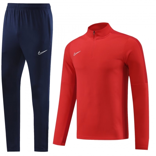 #NB05 2023/24 Nike Red Soccer Tracksuit Uniform-LH