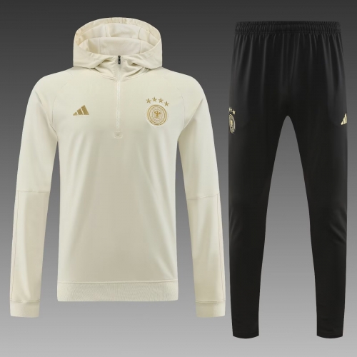2023/24 Inter Milan Cai Blue Thailand Soccer Tracksuit Uniform Hoodies-PO