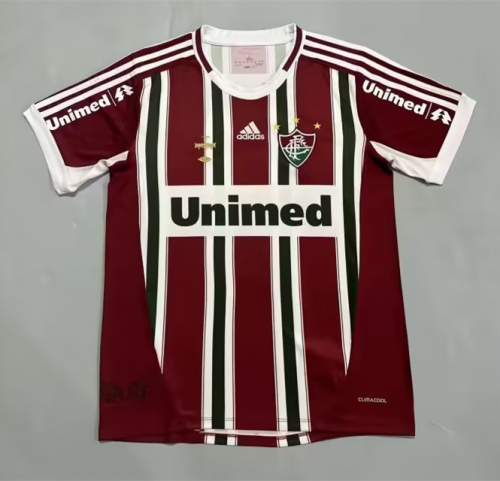 1997 Retro Version Fluminense FC Home Red Thailand Soccer Jersey AAA-908