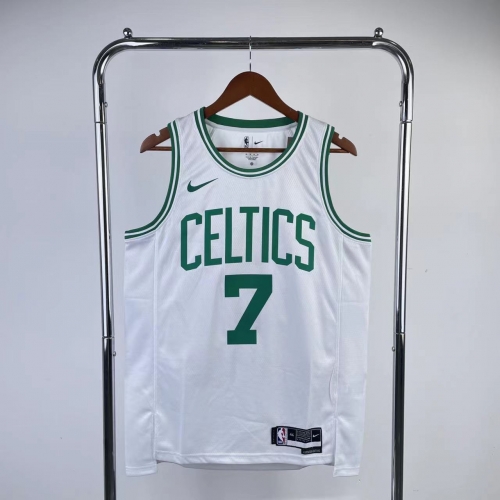 2023 Season Boston Celtics White NBA #7 Jersey-311