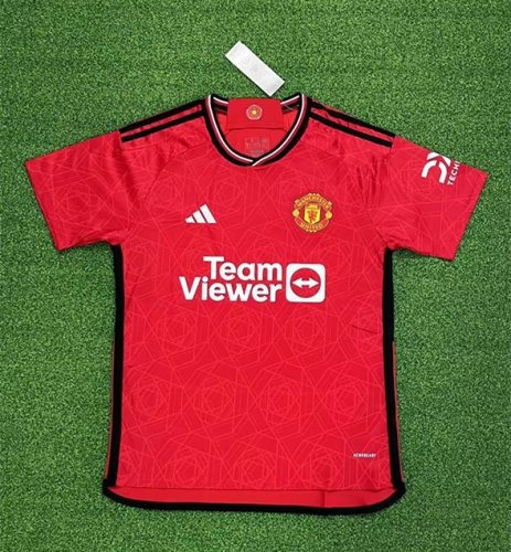 2023/24 Manchester United Home Red Thailand Soccer Jersey AAA-705/416/320