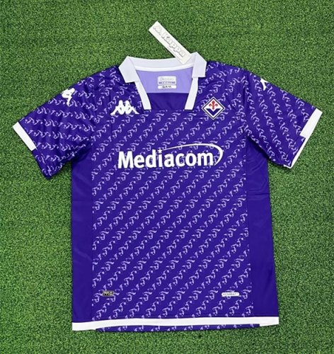 2023/24 Fiorentina White Thailand Soccer Jersey AAA-320/416/23