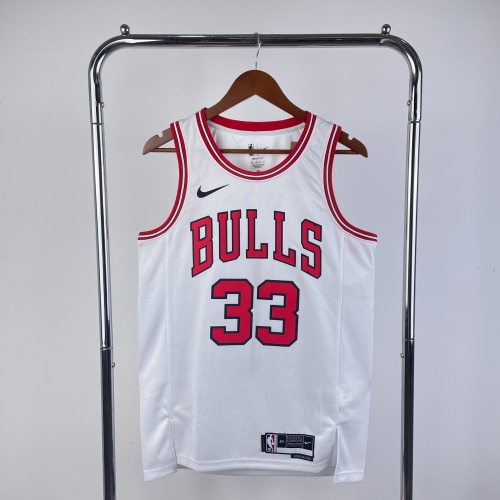2023 Season Chicago Bull NBA White #33 Jersey-311