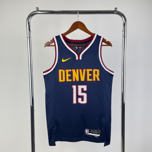 2023 Season NBA Denver Nuggets Blue #15 Jersey-311