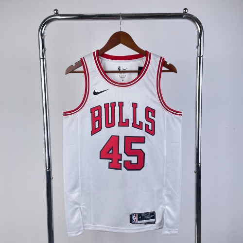 2023 Season Chicago Bull NBA White #45 Jersey-311