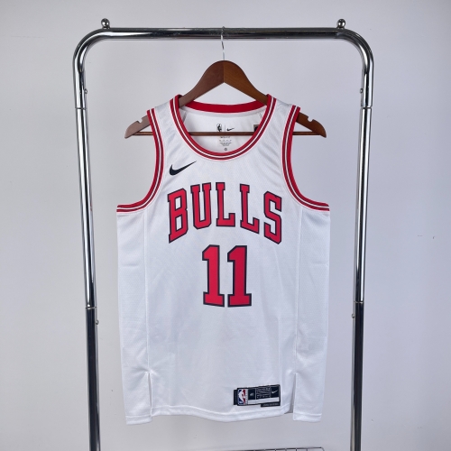 2023 Season Chicago Bull NBA White #11 Jersey-311