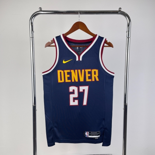 2023 Season NBA Denver Nuggets Blue #27 Jersey-311